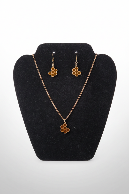 Honeycomb Jewelry Set - Image 1